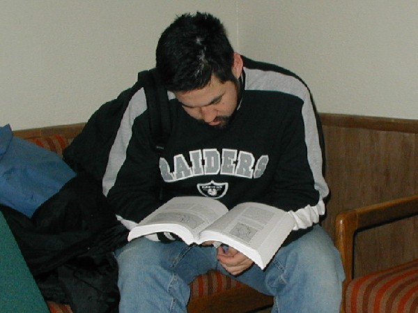Zachary reading