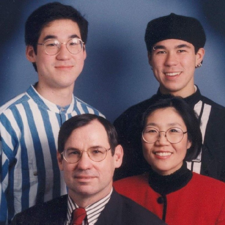Family portrait in 1996