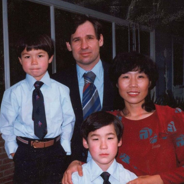 Family in Eugene in 1982