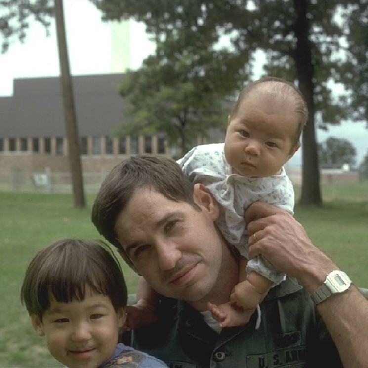 Chris with Zachary & Simon at FLW in 1977
