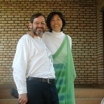 Chris and Kim in Africa in 2003
