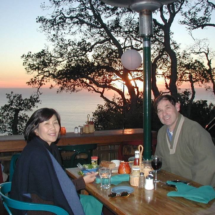 Kim and Chris at Big Sur in 2002

