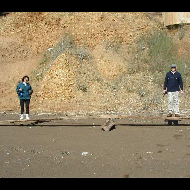 Chris & Kim at Kirby Cove in 2000