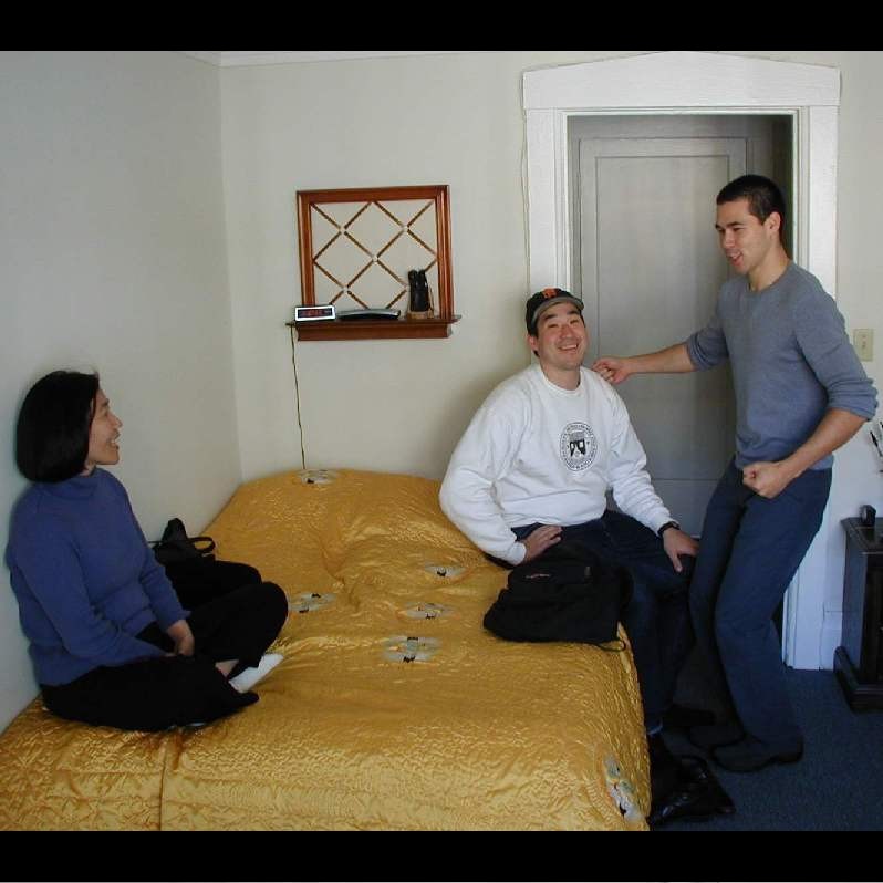 At Simon's Apartment in SF ~ 2003