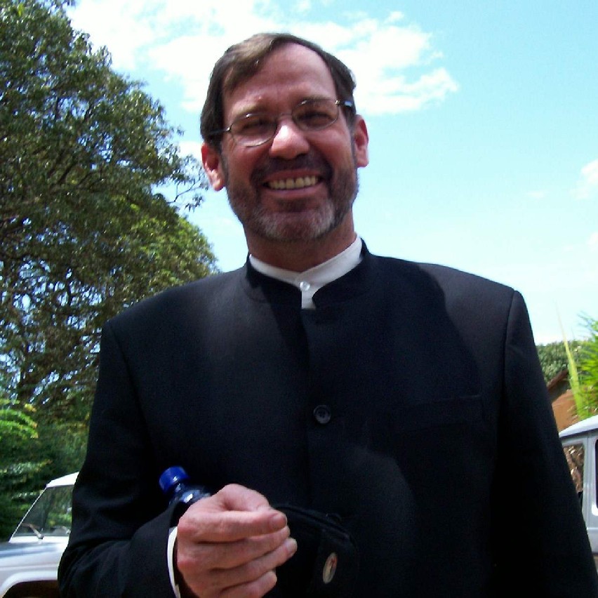 Chris in Bujumbura in 2005