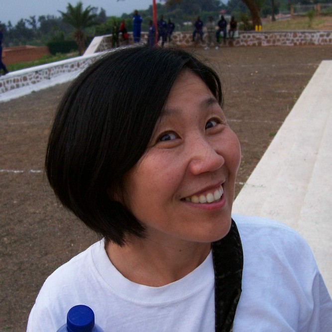 Kim in Bujumbura in 2005
