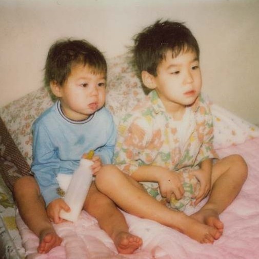 Zachary and Peter in FLW in 1978