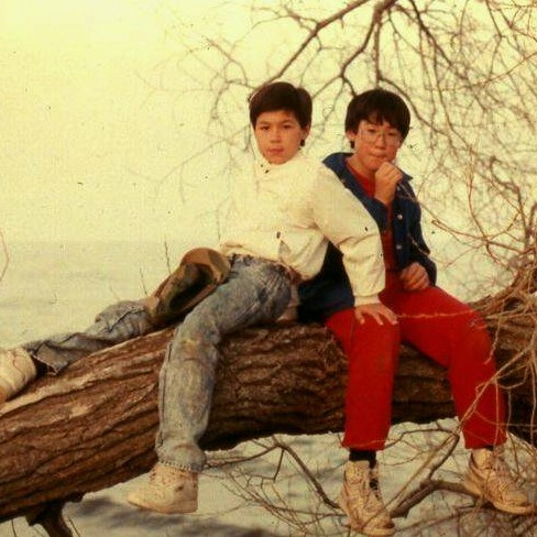 In Michigan, just before leaving Tomah ~ 1988