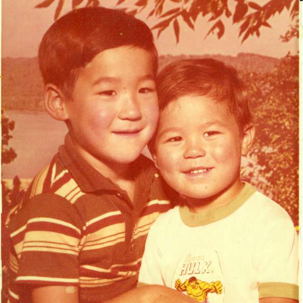 Formal Picture of Zachary & Peter in 1978