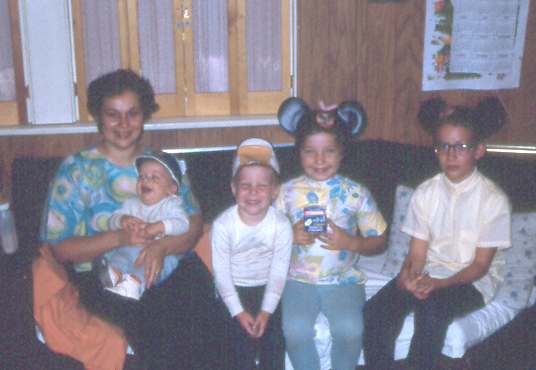 Gifts fro the Walker kids from Disneyland