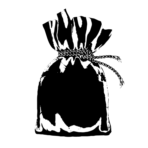 In the 1950's food was scarce.  The bag of rice was the medium of trade.