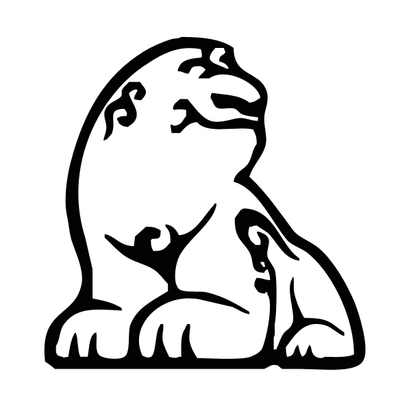 For middle school Kim traveled to Seoul and lived alone for a while.  The lion is the figure of Seoul.